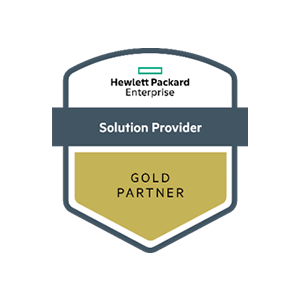 Hewlett Packard Enterprise Solution Provider Gold Partner​