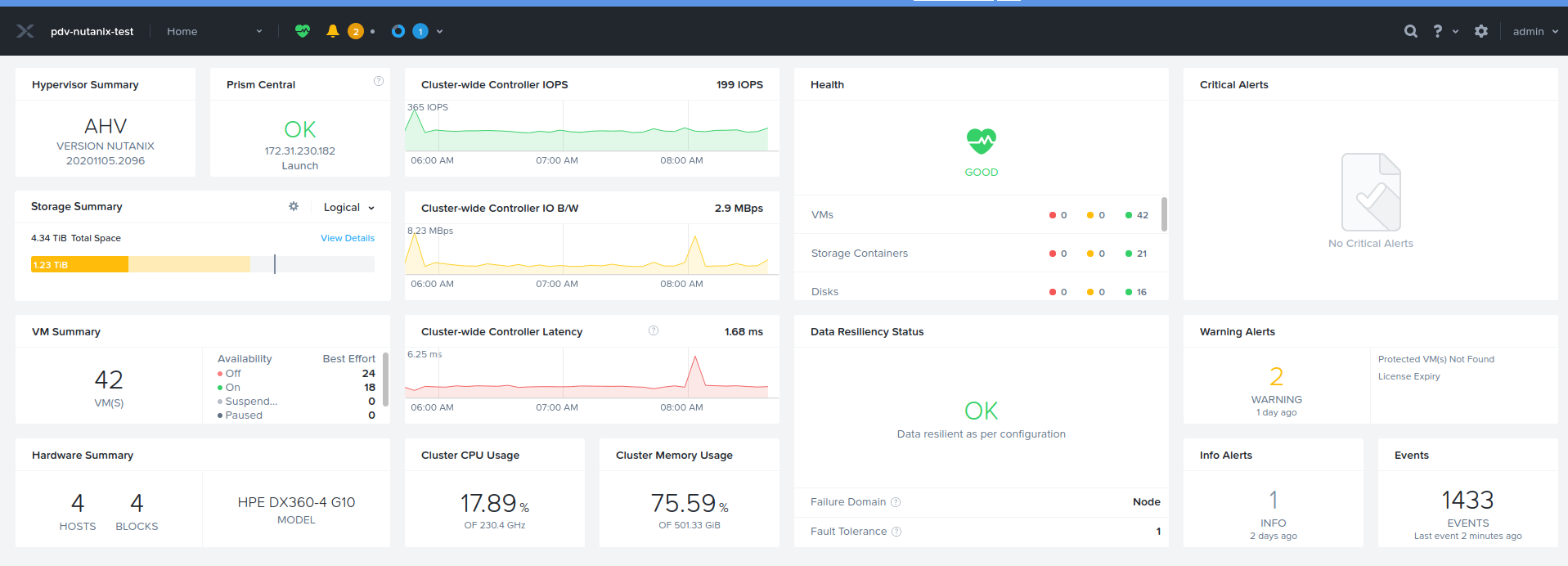 Nutanix Workstation