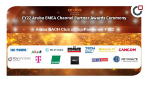 Aruba DACH Reseller Award Platz 5